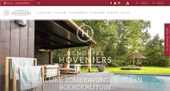 Desktop Screenshot of hendrikshoveniers.nl