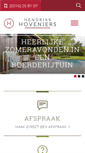 Mobile Screenshot of hendrikshoveniers.nl